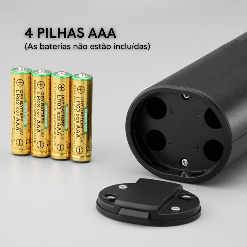 Moedor de Pimenta Temperos Sal Himalaia Elétrico Casa & Coza
