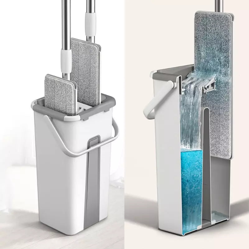 Mop de Limpeza Esfregão Mop Giratório com Balde Casa & Coza
