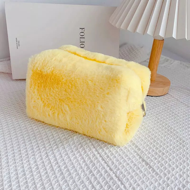 Necessaire Feminina Bolsa de Maquiagem Pequena Algodão Casa & Coza