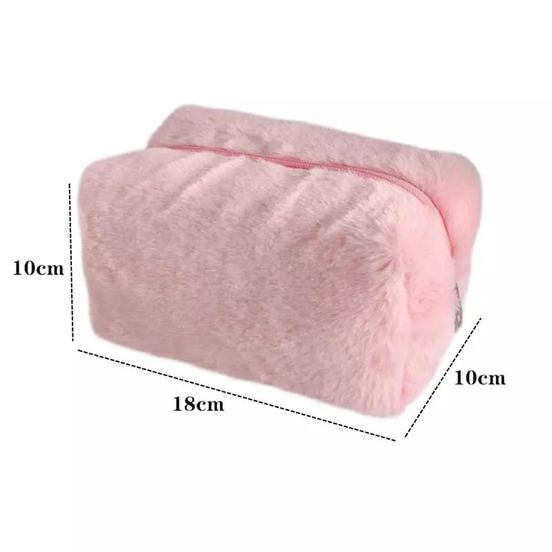 Necessaire Feminina Bolsa de Maquiagem Pequena Algodão Casa & Coza