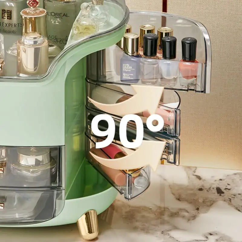 Organizador de Maquiagem e Porta Maquiagem Acrílico Casa & Coza
