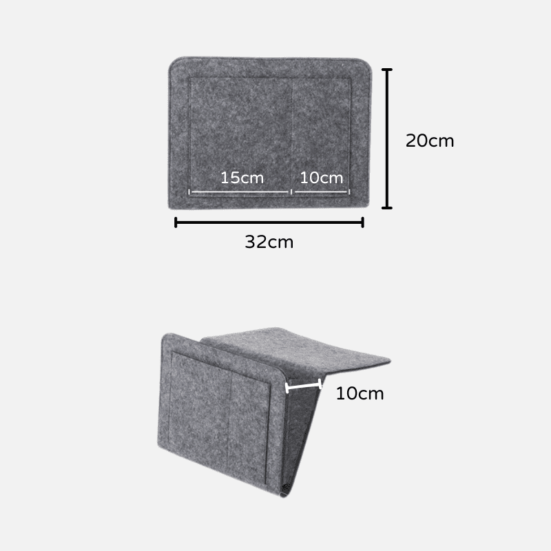 Organizador Porta-Objetos Sofá Cama Cabeceira Casa & Coza