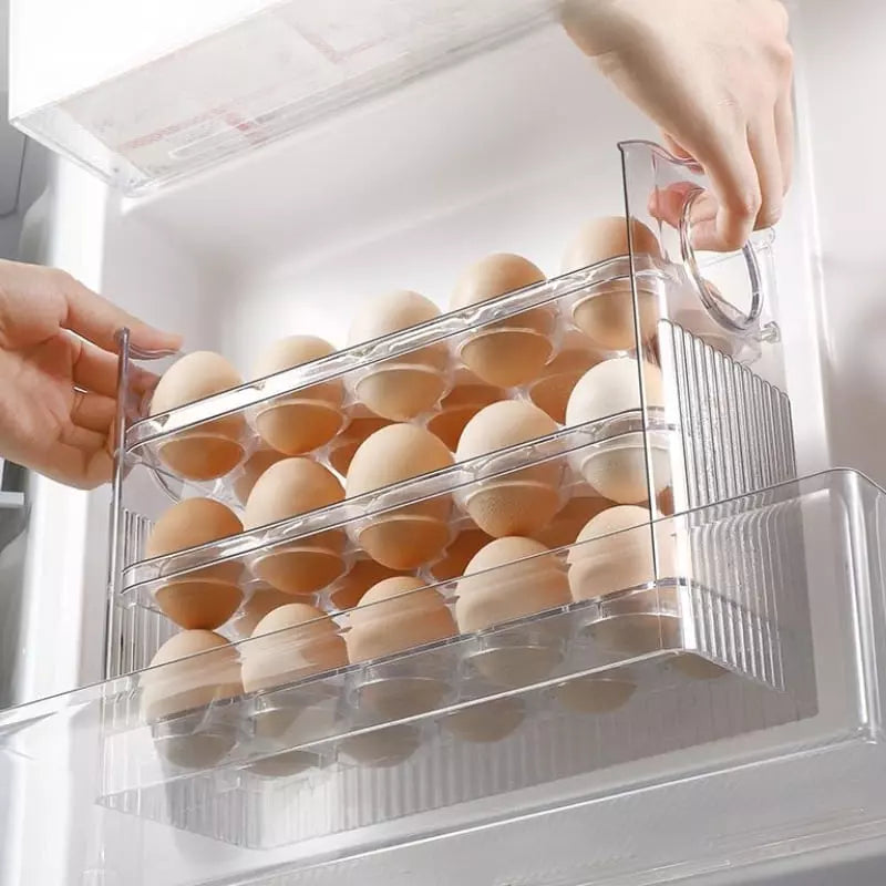 Organizador de Geladeira Porta Ovos 34 Lugares Casa & Coza