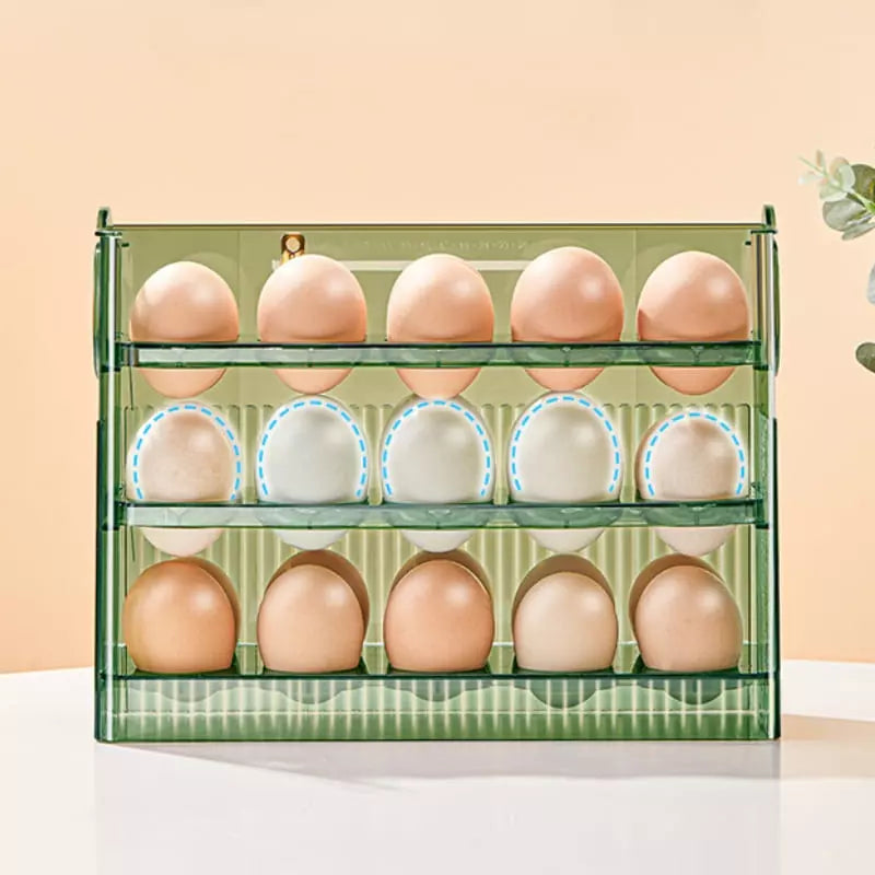 Organizador de Geladeira Porta Ovos 34 Lugares Casa & Coza