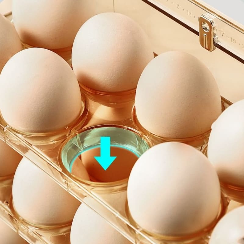 Organizador de Geladeira Porta Ovos 34 Lugares Casa & Coza