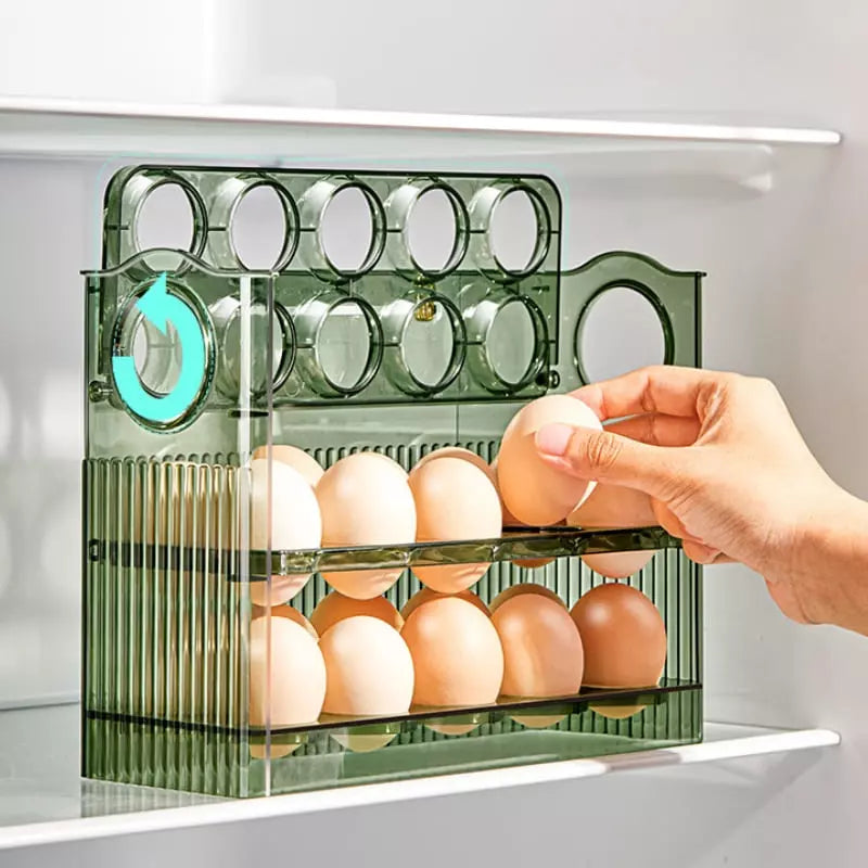 Organizador de Geladeira Porta Ovos 34 Lugares Casa & Coza