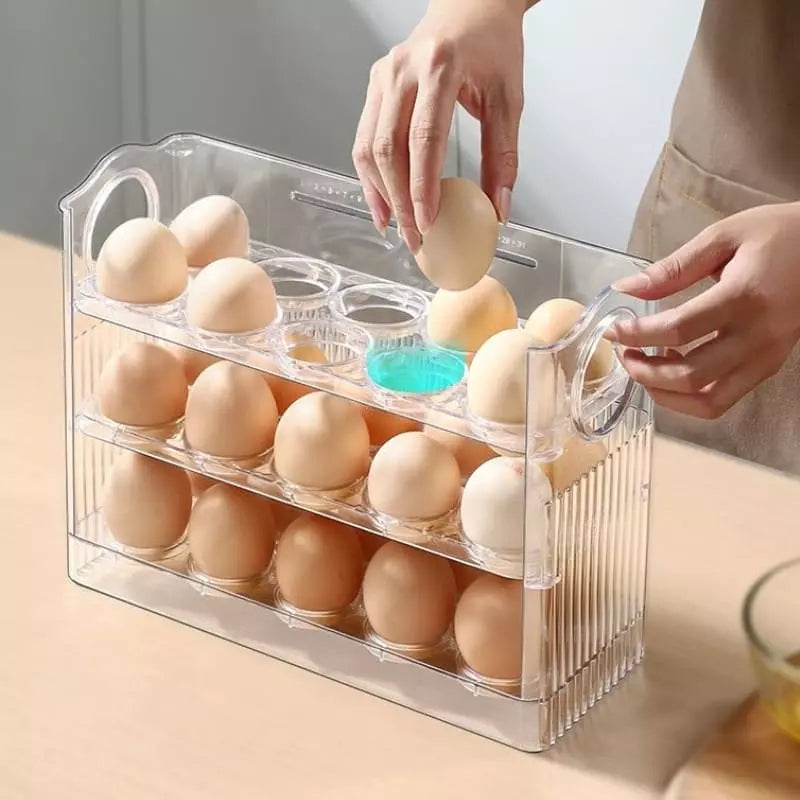 Organizador de Geladeira Porta Ovos 34 Lugares Casa & Coza