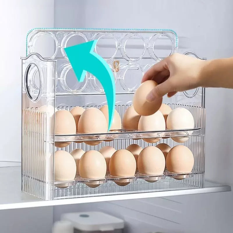Organizador de Geladeira Porta Ovos 34 Lugares Casa & Coza