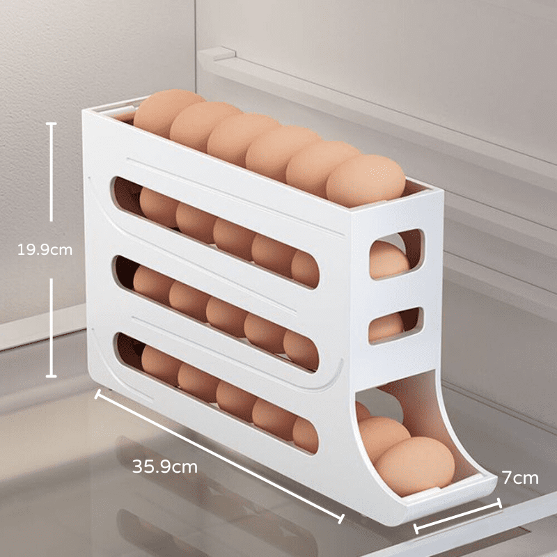 Organizador de Geladeira Porta Ovos Dispenser Casa & Coza