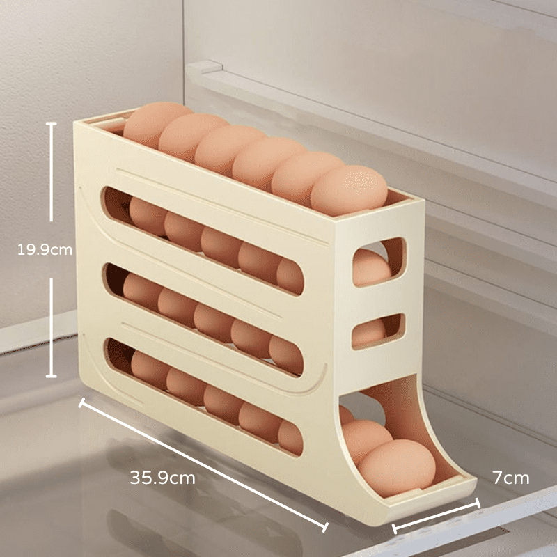 Organizador de Geladeira Porta Ovos Dispenser Casa & Coza