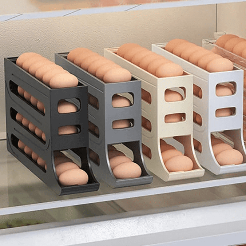 Organizador de Geladeira Porta Ovos Dispenser Casa & Coza