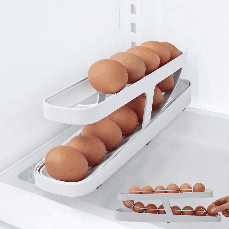 Organizador de Geladeira Porta Ovos Dispenser Casa & Coza
