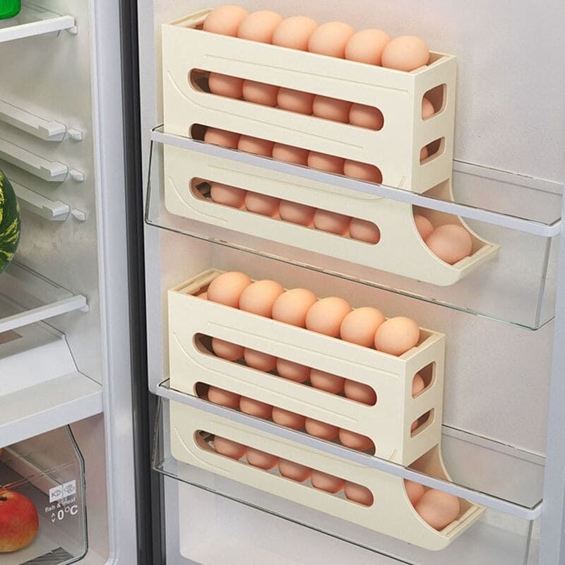 Organizador de Geladeira Porta Ovos Dispenser Casa & Coza