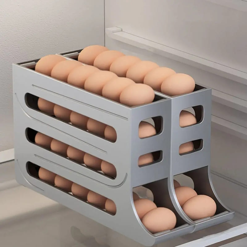 Organizador de Geladeira Porta Ovos Dispenser Casa & Coza