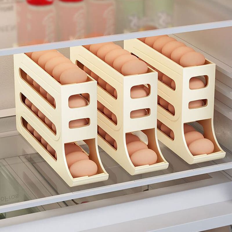 Organizador de Geladeira Porta Ovos Dispenser Casa & Coza
