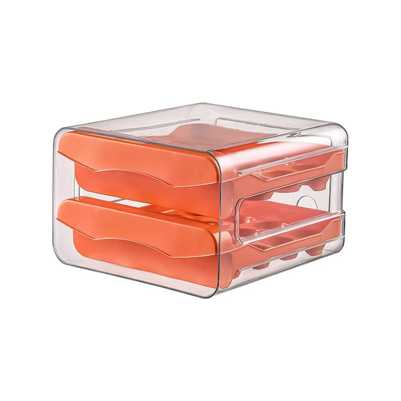 Organizador de Geladeira com Gavetas Porta Ovos Casa & Coza