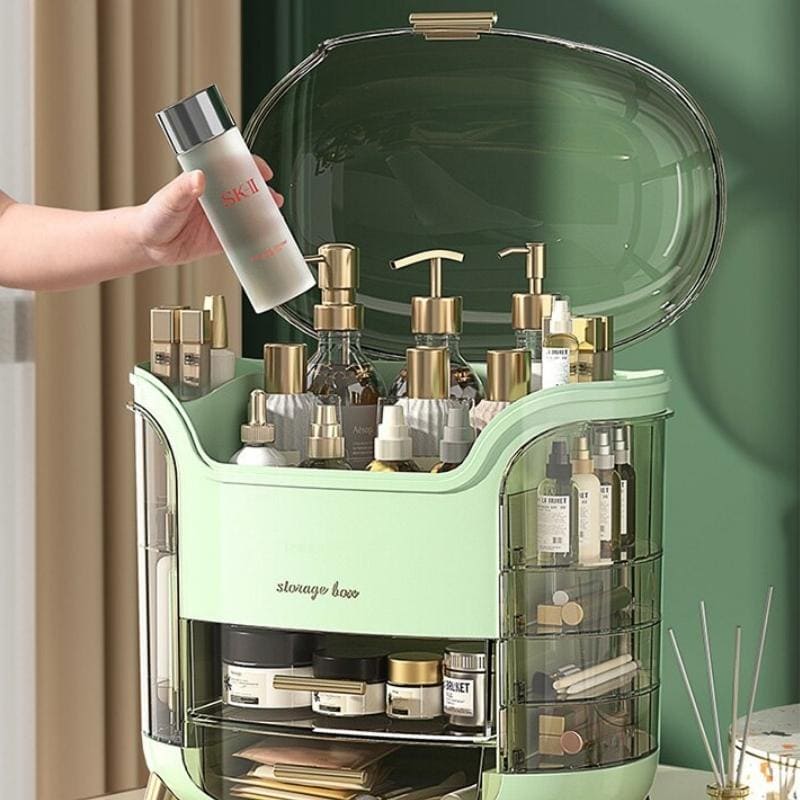 Organizador de Maquiagem e Porta Maquiagem Acrílico Casa & Coza