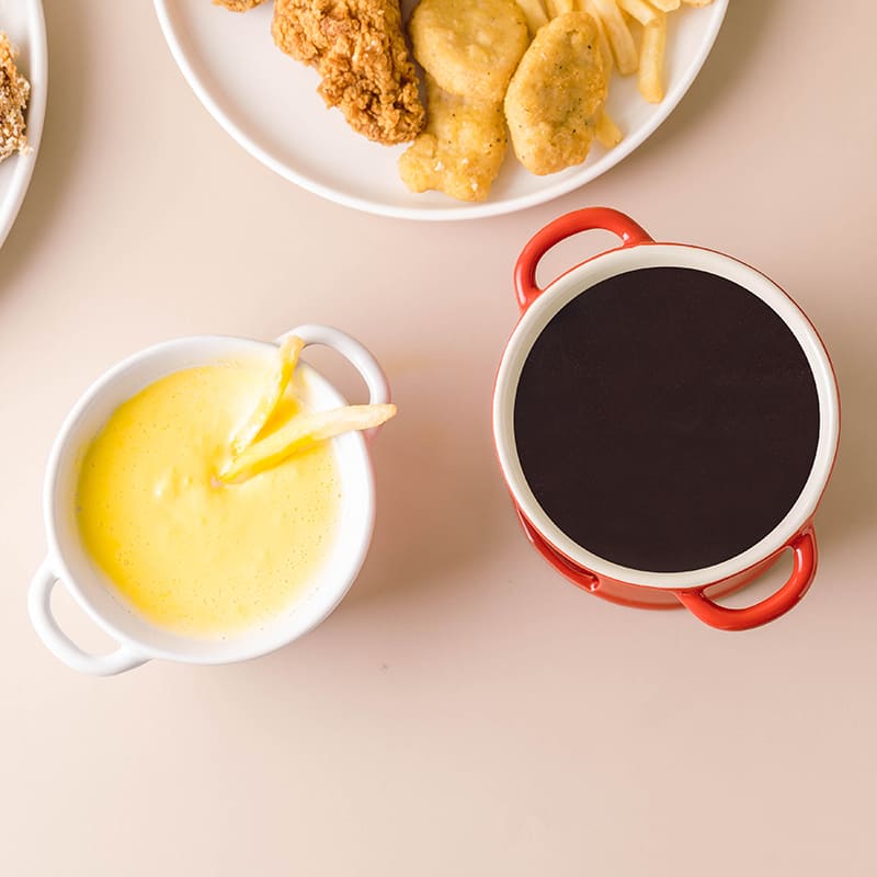Panela de Fondue de Queijo e Chocolate Cerâmica Casa & Coza