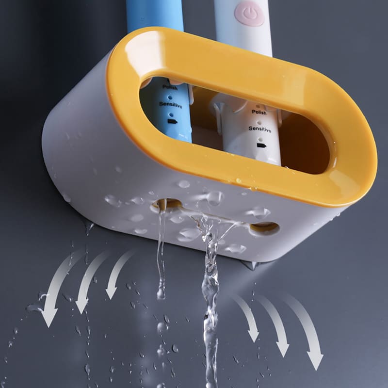 Porta Escova de Dente e Pasta Parede Organizador Casa & Coza