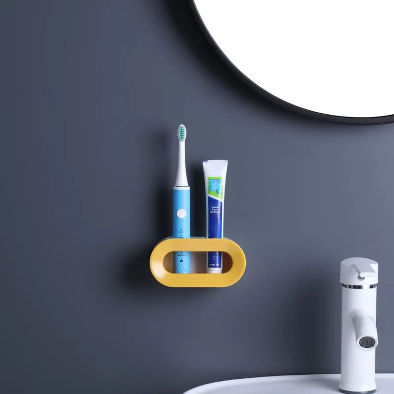 Porta Escova de Dente e Pasta Parede Organizador Casa & Coza