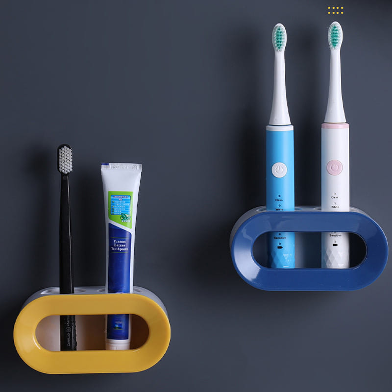 Porta Escova de Dente e Pasta Parede Organizador Casa & Coza