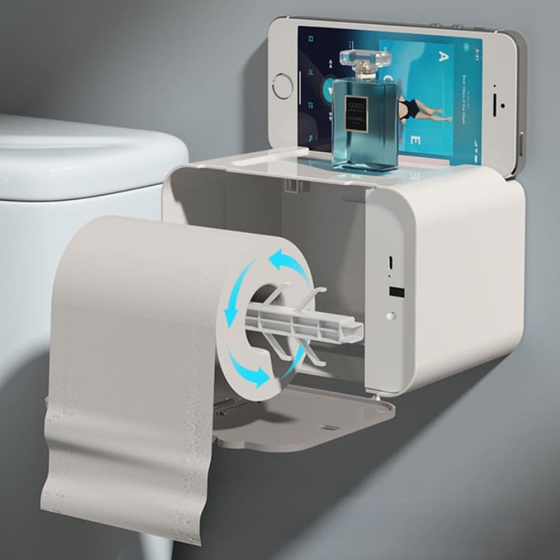 Porta Papel Higiênico Automático por Indução Casa & Coza