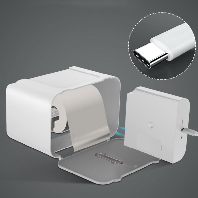 Porta Papel Higiênico Automático por Indução Casa & Coza