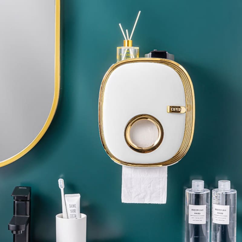 Porta Papel Higiênico de Parede Suporte Papel Higiênico Casa & Coza