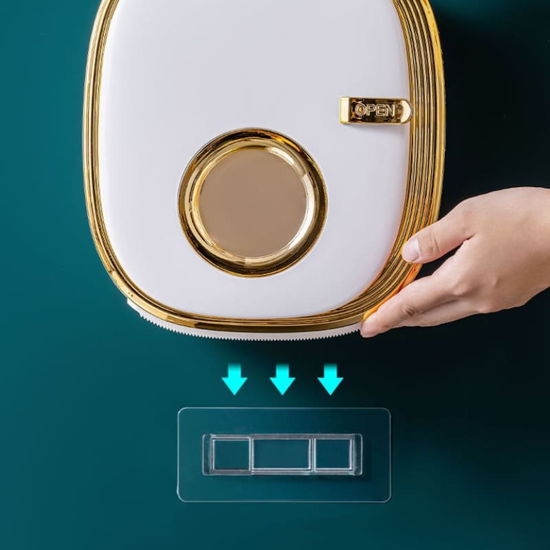 Porta Papel Higiênico de Parede Suporte Papel Higiênico Casa & Coza