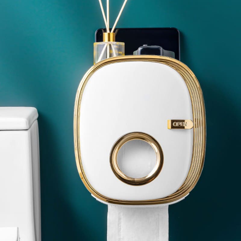 Porta Papel Higiênico de Parede Suporte Papel Higiênico Casa & Coza