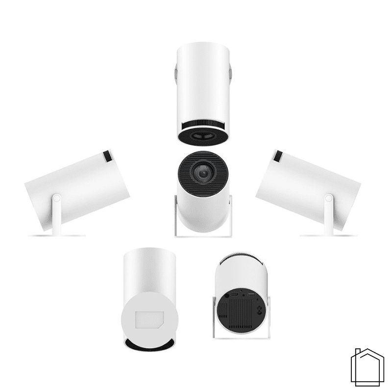 Projetor Portátil 4K 1080p Cinema em Casa Ultra HD Casa & Coza