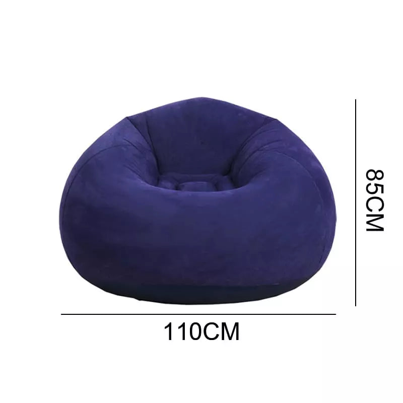 Puff para Sala Redondo Inflável Casa & Coza