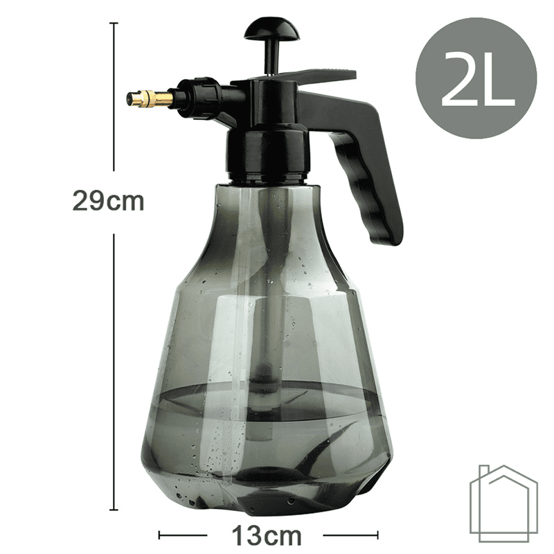 Pulverizador de Água Pressão Bico Spray e Jato 2L Casa & Coza