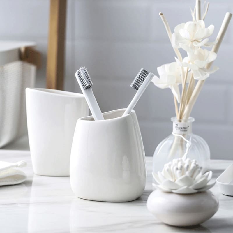 Saboneteira Kit Banheiro Lavabo Conjunto de Banheiro Casa & Coza
