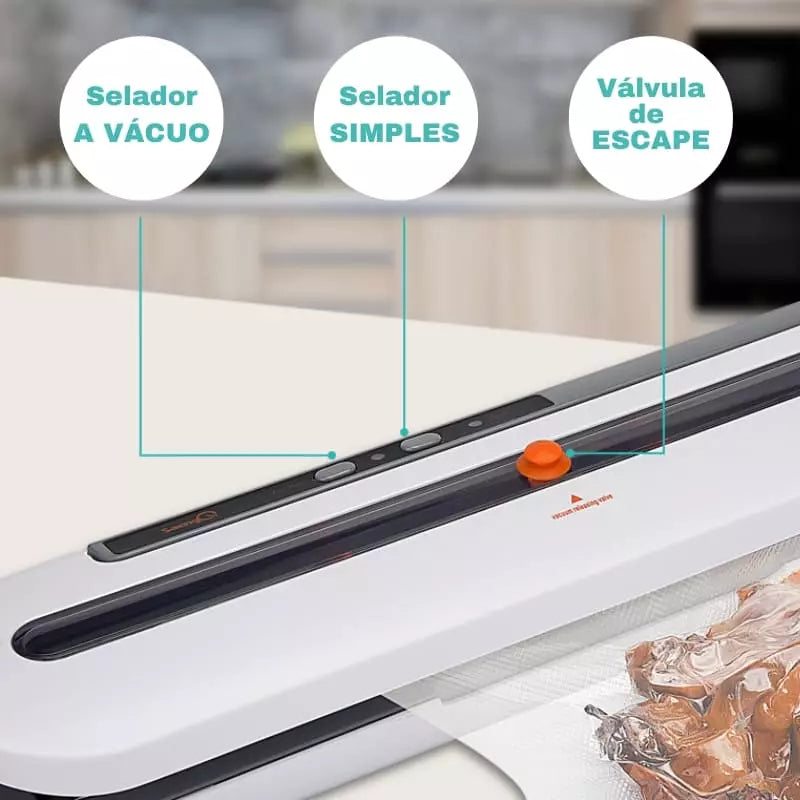 Seladora a Vácuo Doméstica Portátil Casa & Coza