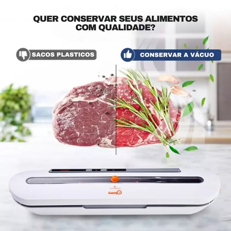 Seladora a Vácuo Doméstica Portátil Casa & Coza