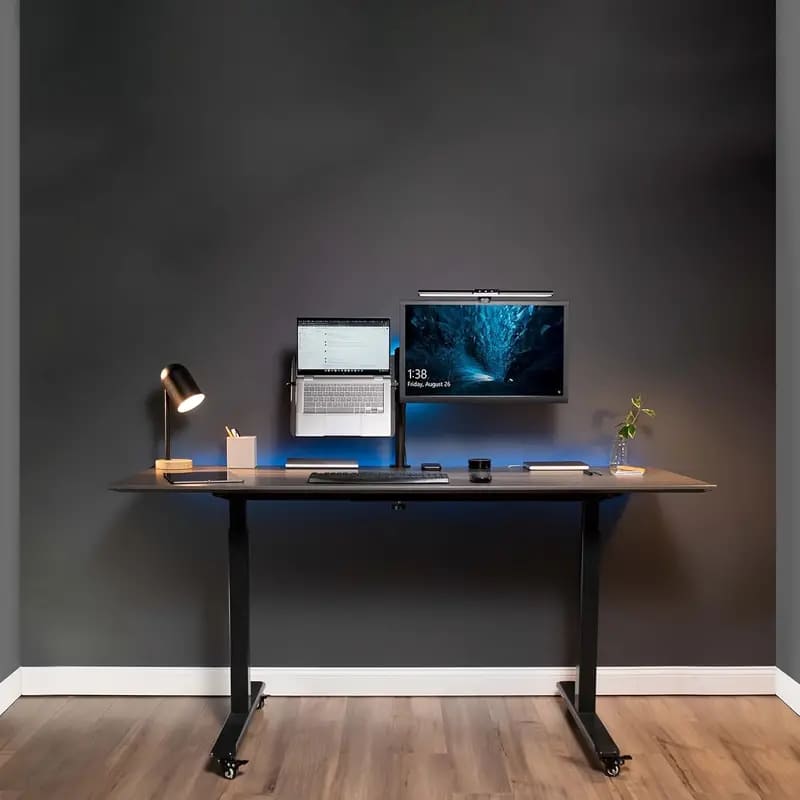 Suporte Monitor e Notebook Articulado para Mesa Casa & Coza