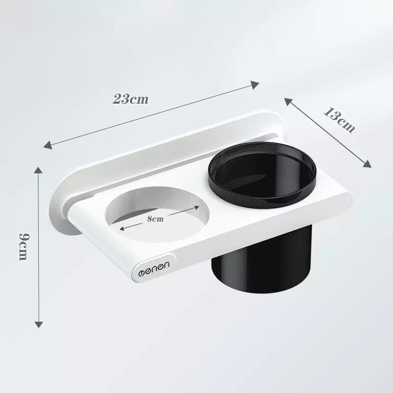 Suporte para Secador de Cabelo Suporte de Parede Casa & Coza