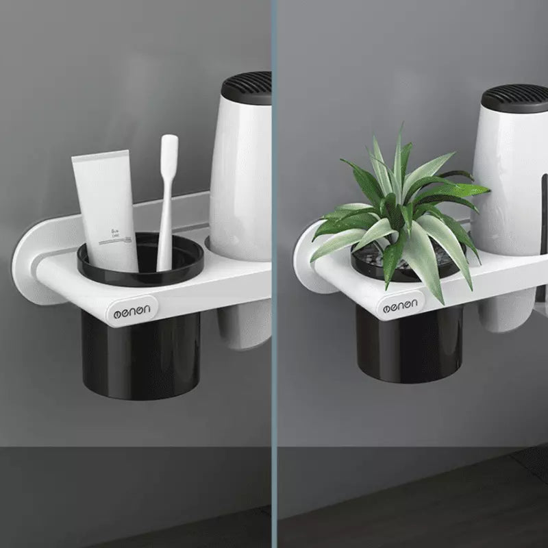 Suporte para Secador de Cabelo Suporte de Parede Casa & Coza