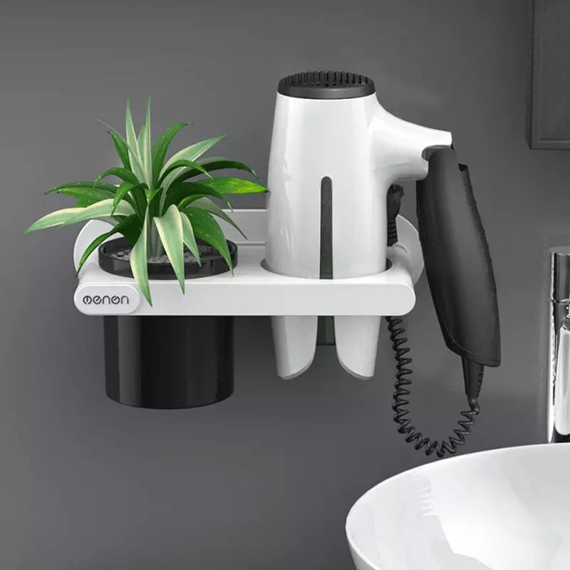 Suporte para Secador de Cabelo Suporte de Parede Casa & Coza