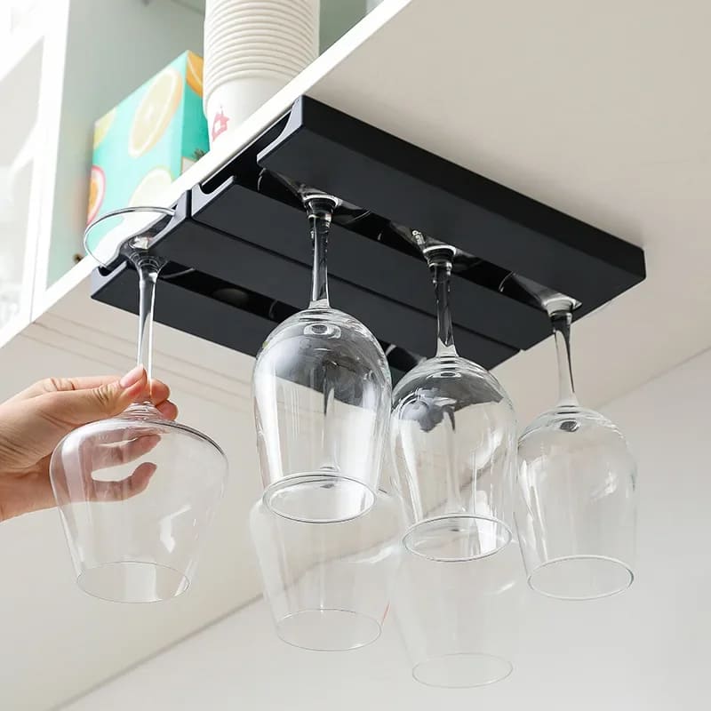 Suporte para Taça Suspenso Organizador Bar em Casa Casa & Coza