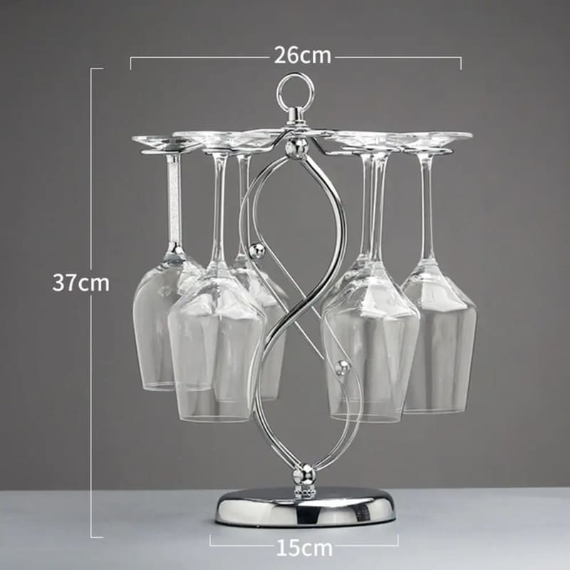 Suporte para Taças de Vinho e Champanhe Bar em Casa Casa & Coza