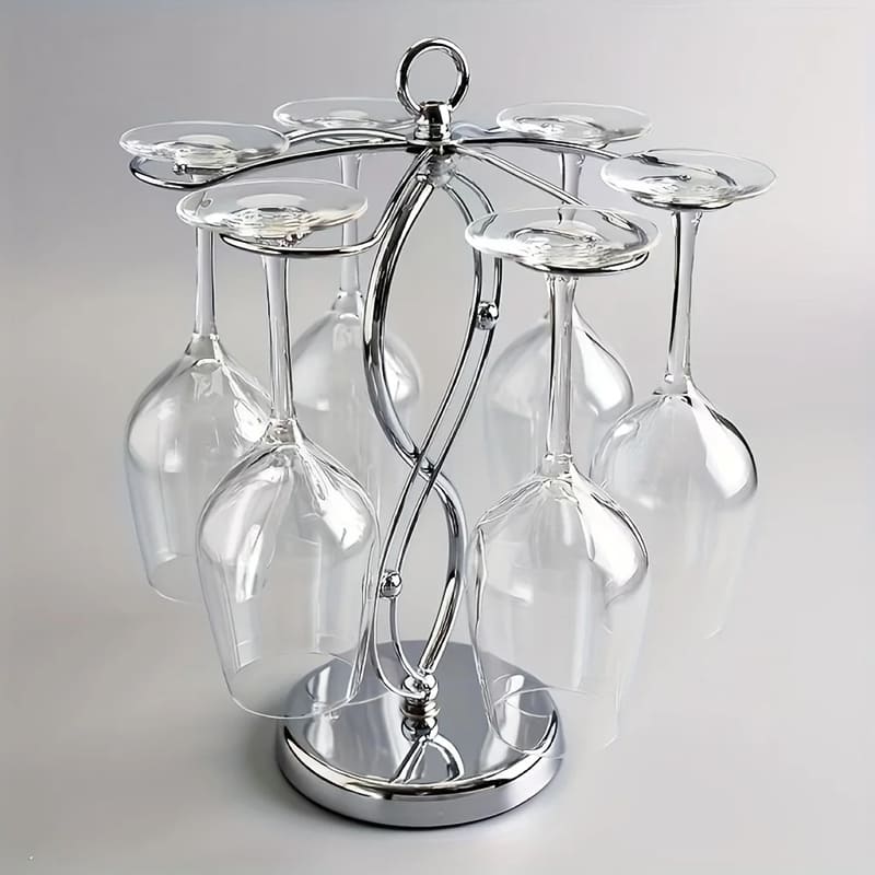Suporte para Taças de Vinho e Champanhe Bar em Casa