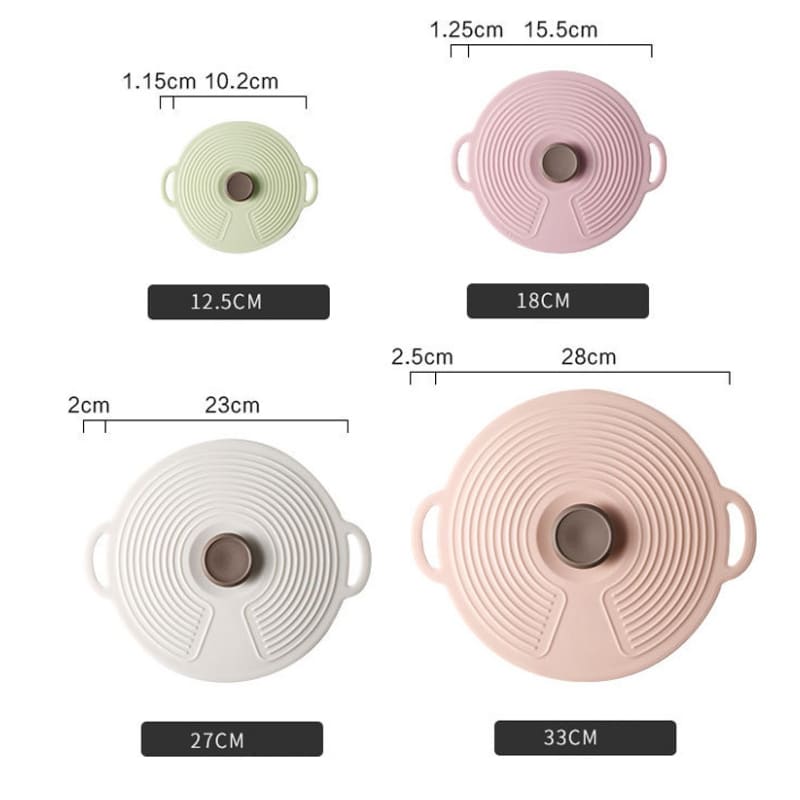 Tampa de Silicone Universal Dobrável para Micro-ondas Casa & Coza