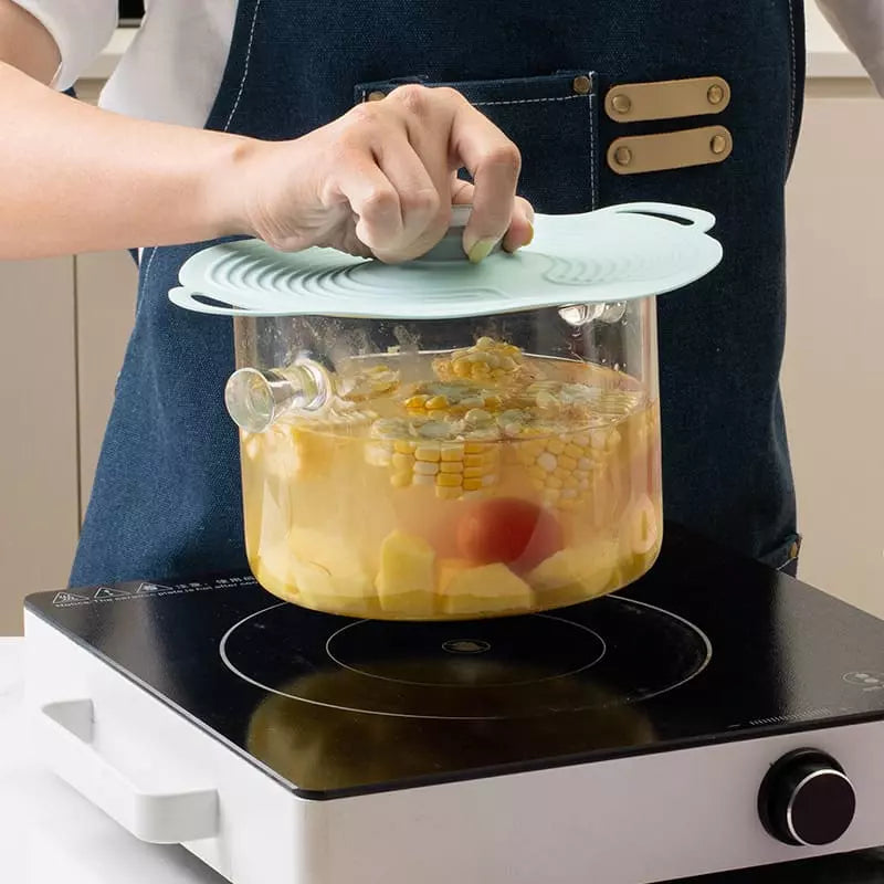Tampa de Silicone Universal Dobrável para Micro-ondas Casa & Coza