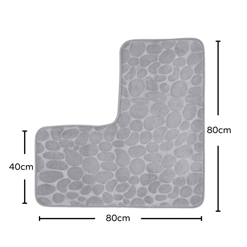 Tapete para Banheiro Antiderrapante Absorvente Canto Casa & Coza