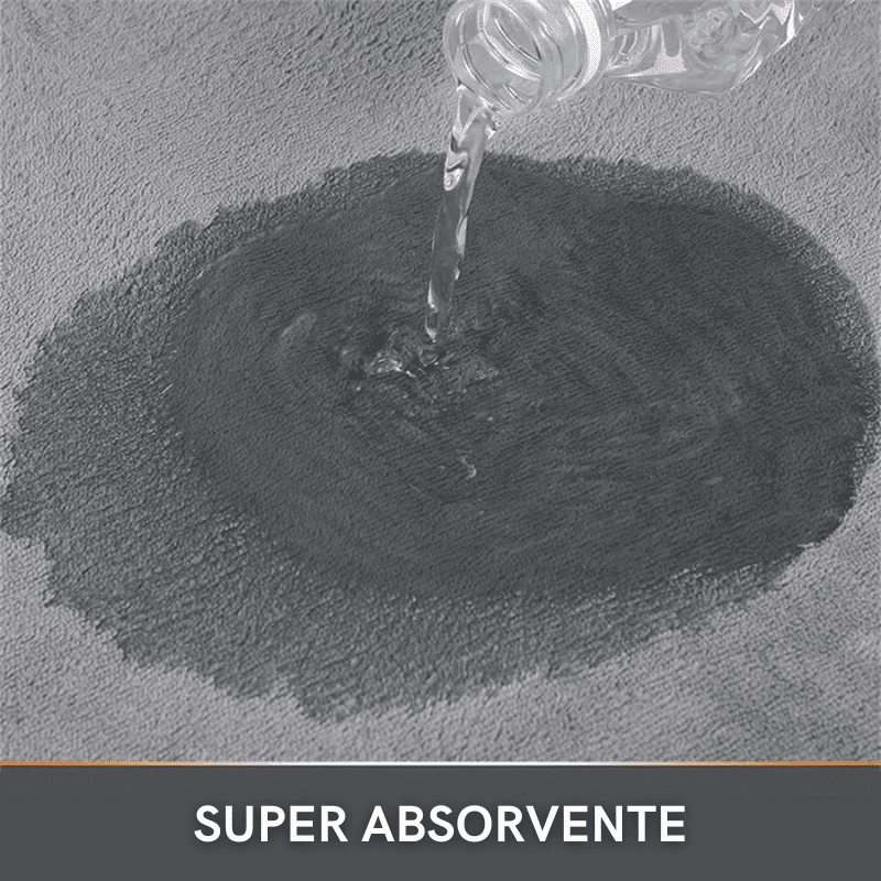 Tapete para Banheiro Antiderrapante Absorvente Veludo Casa & Coza