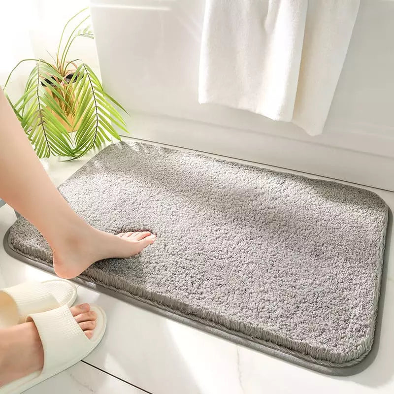 Tapete para Banheiro Felpudo Antiderrapante Absorvente Casa & Coza
