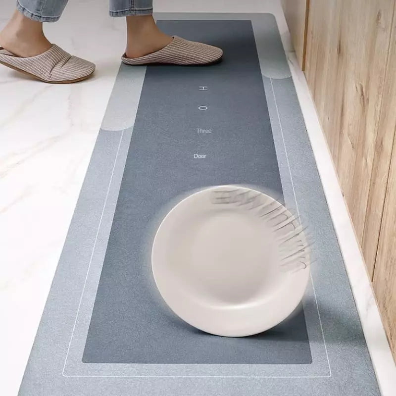 Tapete para Cozinha Antiderrapante Absorvente Premium Casa & Coza