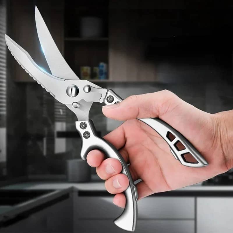 Tesoura de Cozinha Multiuso Inox Corta Tudo Casa & Coza
